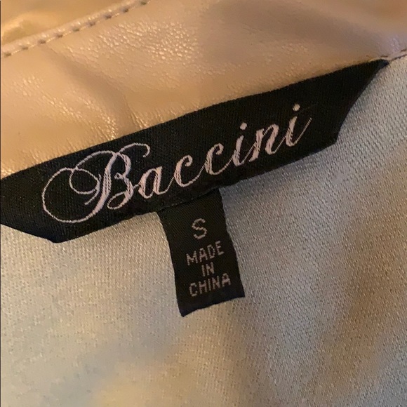 Baccini Faux Leather jacket - Picture 5 of 5